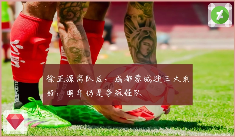 徐正源离队后，成都蓉城迎三大利好，明年仍是争冠强队